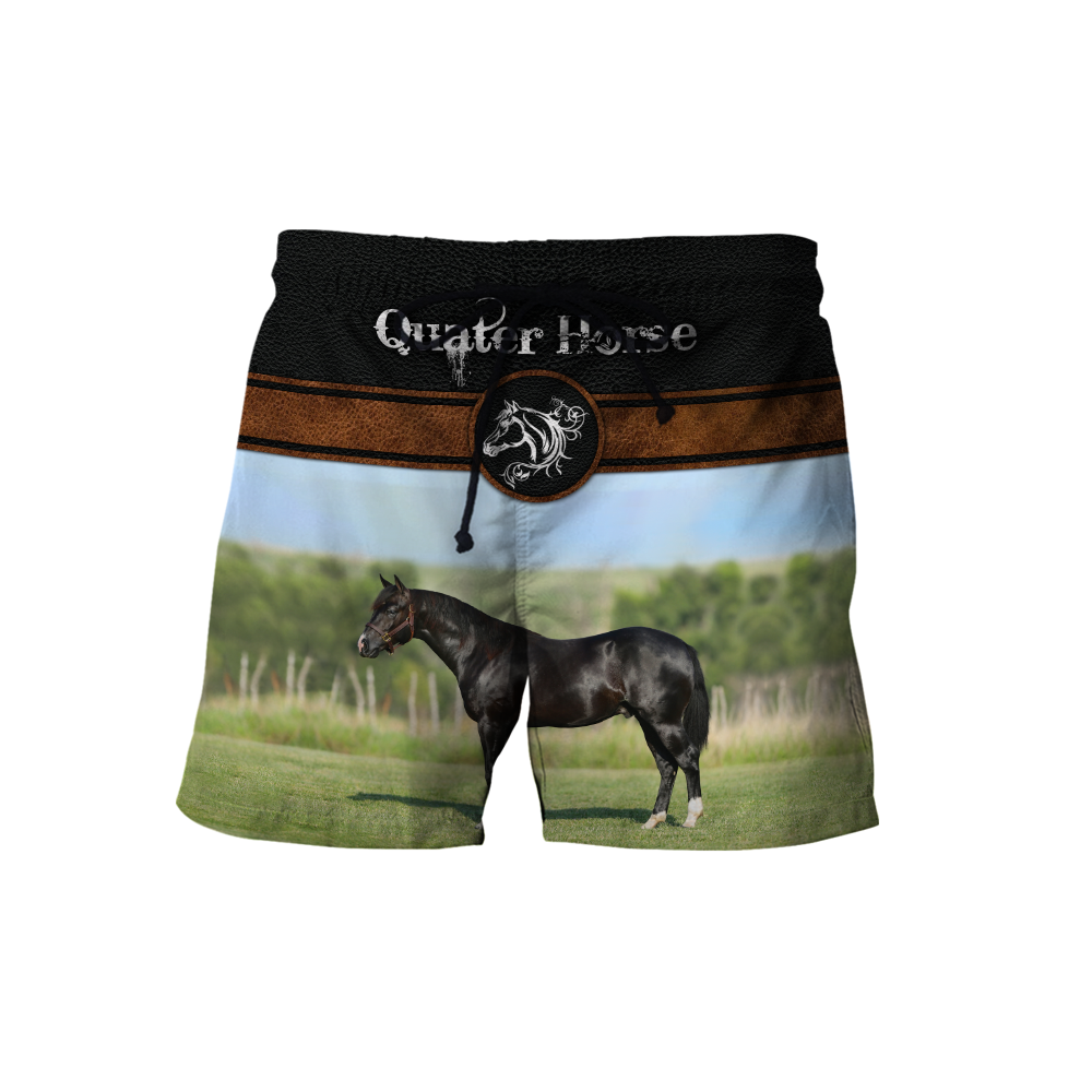 Personalized Name Quarter Horse Lovers 3D All Over Printed Unisex Shirts