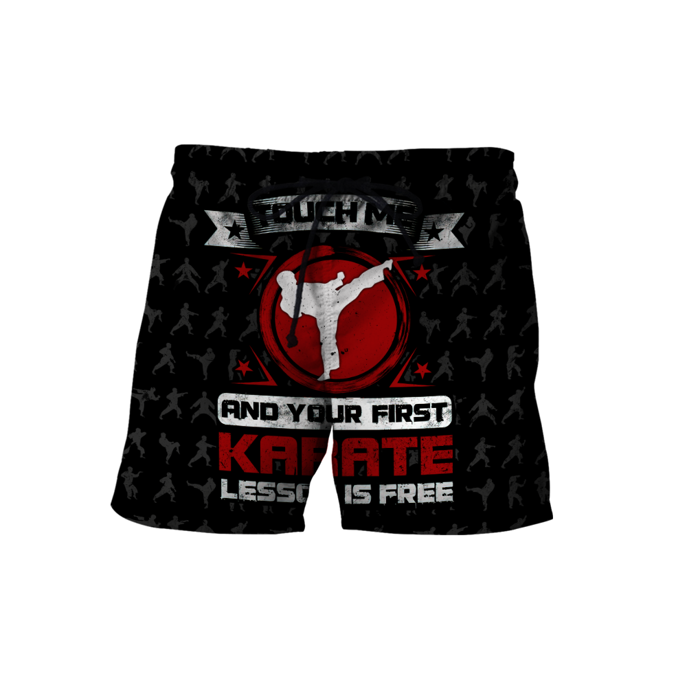 Customize Name Don't Touch Me Karate Hoodie For Men And Women TNA13032101