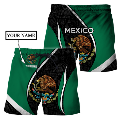 Persionalized Mexico 3D All Over Printed Unisex Hoodie