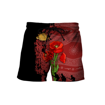 Premium Anzac Day Poppy 3D Printed Unisex Shirts TN