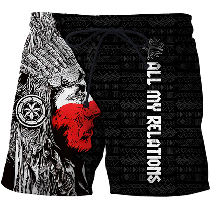 Native American Father‘s Day 3D All Over Printed Shirts DZ29052101 NT