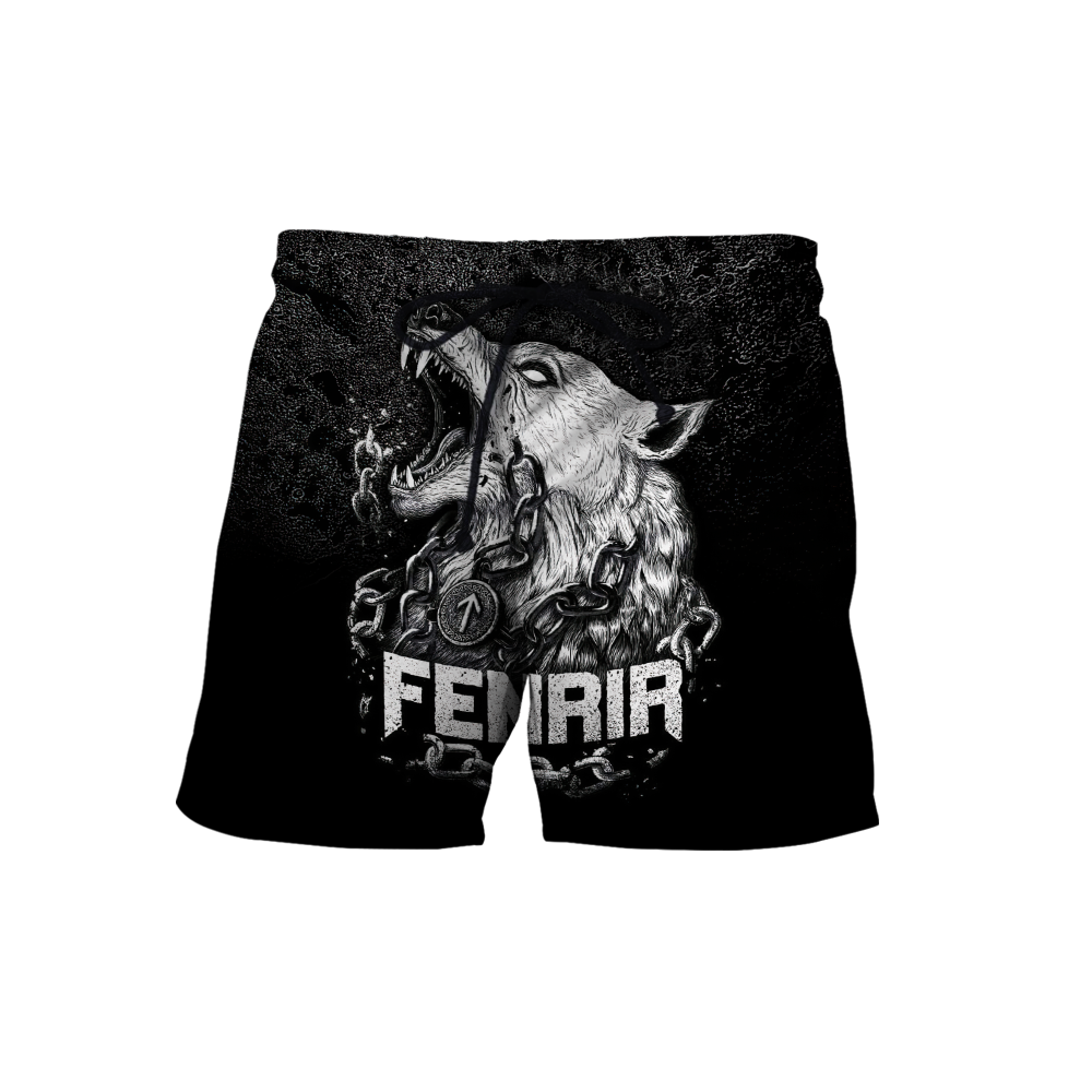 Premium Fenrir Wolf 3D All Over Printed Unisex Shirts