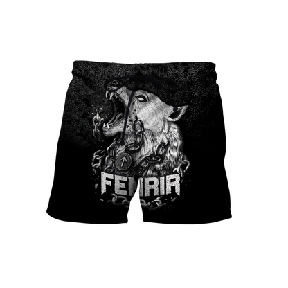 Premium Fenrir Wolf 3D All Over Printed Unisex Shirts