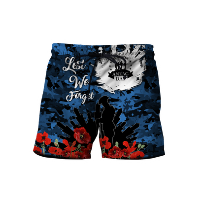 Lest We Forget Anzac Day 3D Printed Unisex Shirts TN