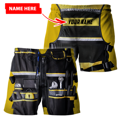 Customize Name Electrician 3D All Over Printed Unisex Shirts DD22052103