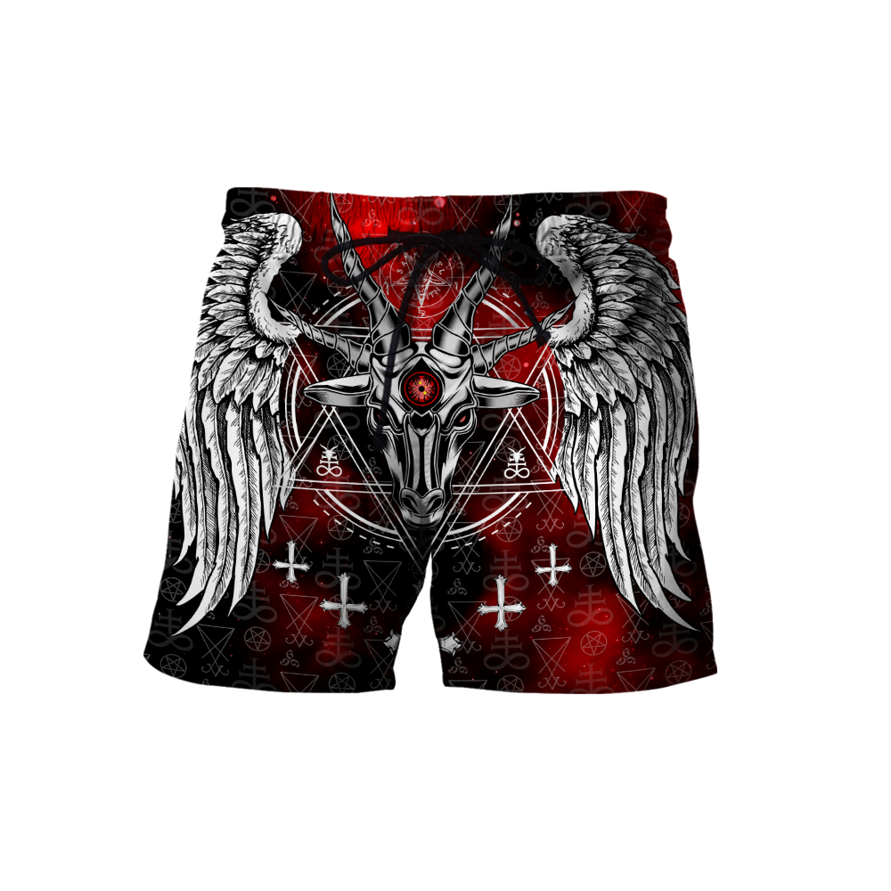 3D All Over Printed Satanic Unisex Shirts
