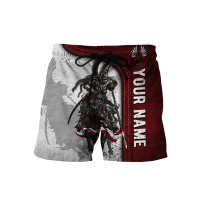 Premium Winged Hussars Red Custom name 3D Printed Shirts