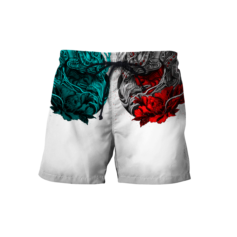 Premium 3D Printed Samurai Tattoo Shirts MEI