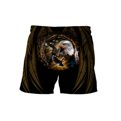 Eagle Native American 3D All Over Printed Unisex Shirts