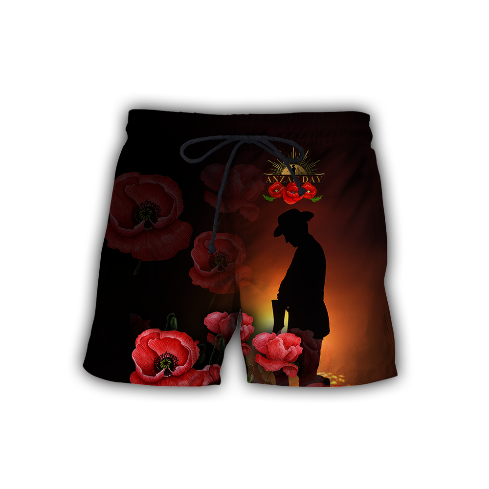 Premium Anzac Day Poppy 3D Printed Unisex Shirts TN NTN05042104