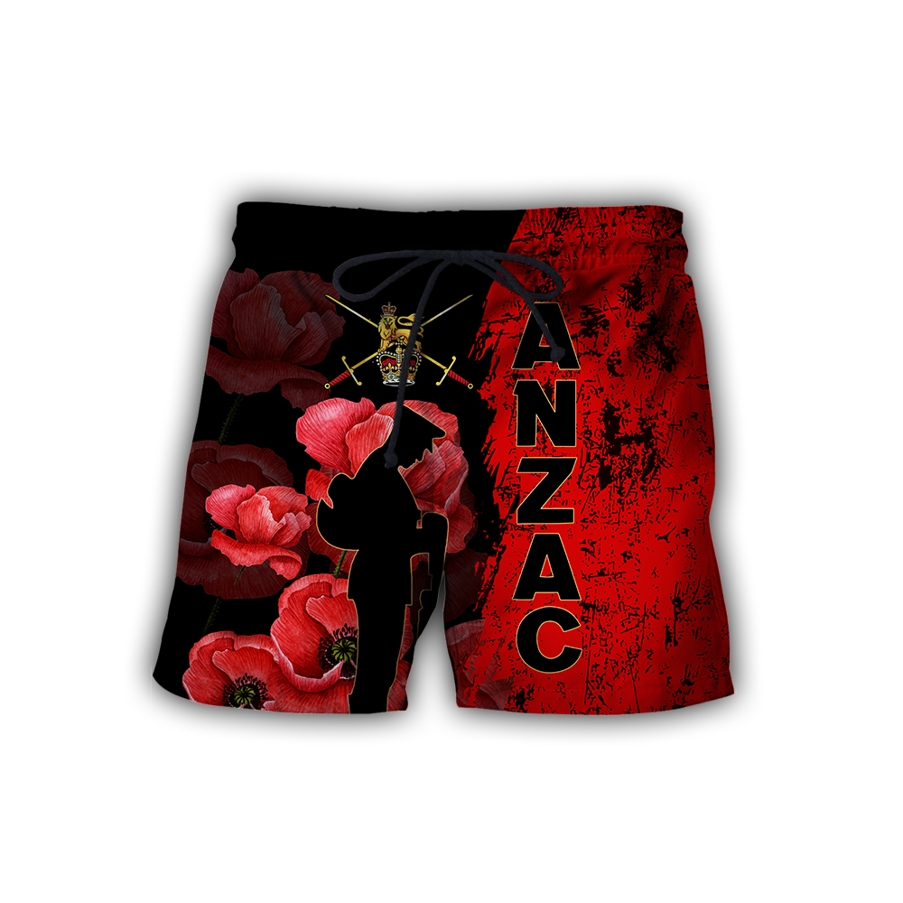 Premium Anzac Day British Army 3D Printed Unisex Shirts TN NTN05042105