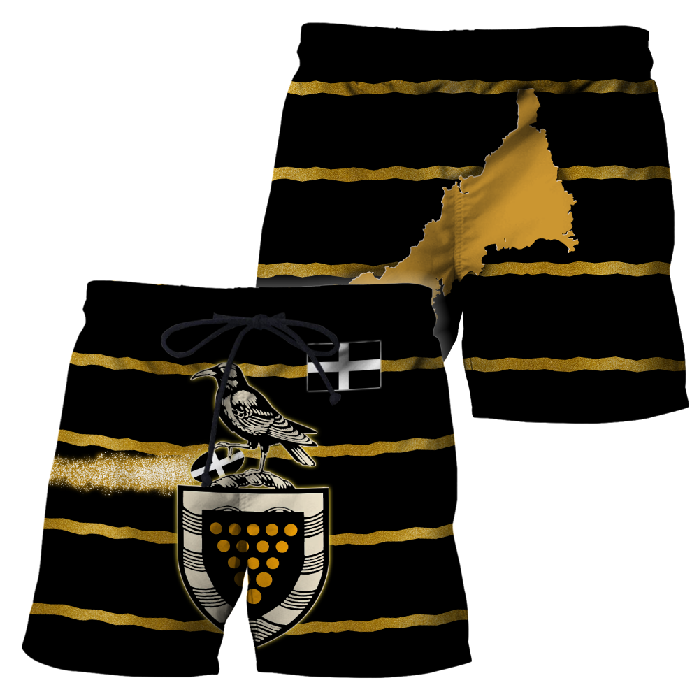 Premium 3D Printed Unisex Cornwall Rugby Shirts MEI