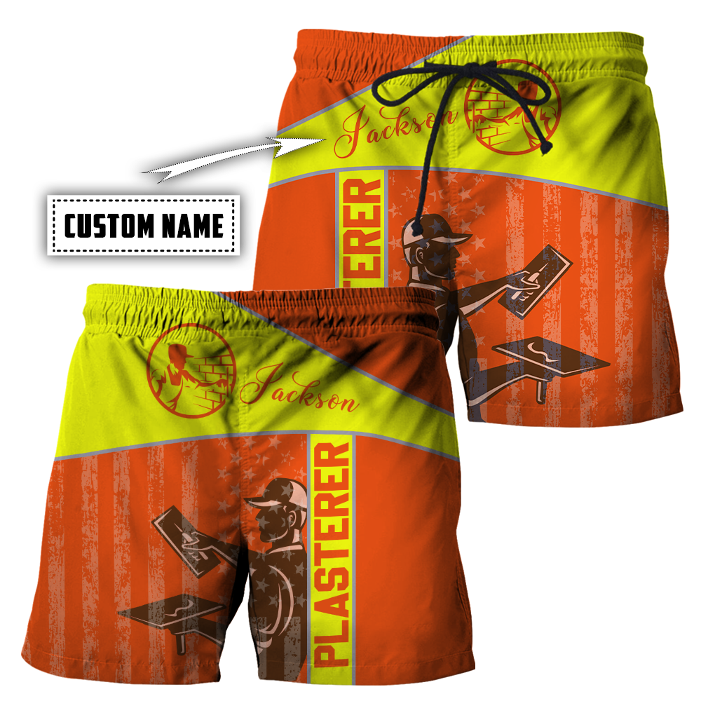 3D All Over Printed Plasterer Unisex Shirts Personalized Name XT