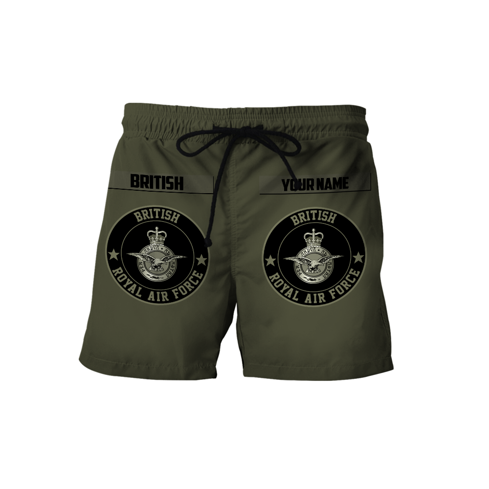 Custom Name XT British Royal Air Force 3D Printed Shirts DA16042104