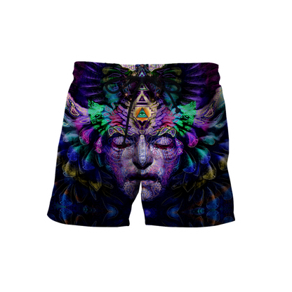 Illuminated 3D All Over Printed Unisex Shirts Psychedelic All Seeing Eyes