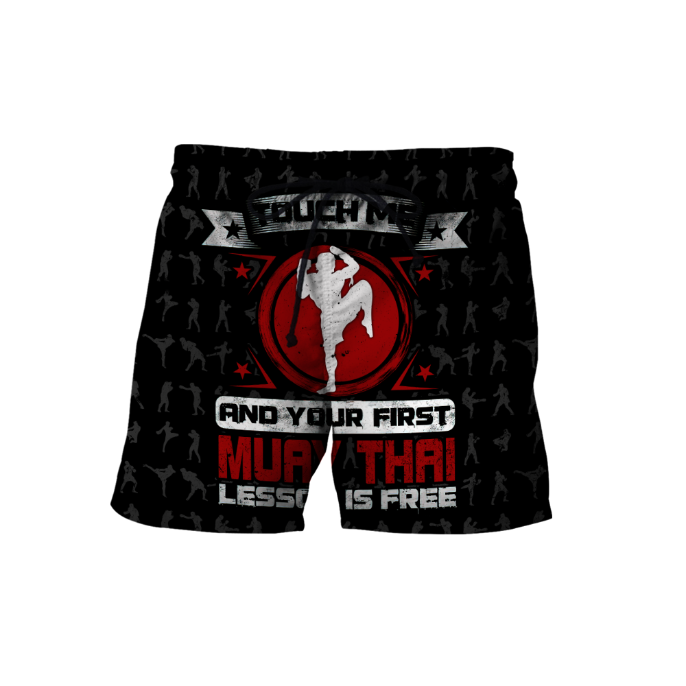 Customize Name Dont Touch Me Muay Thai Hoodie For Men And Women TNA02042103