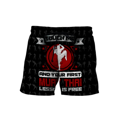 Customize Name Dont Touch Me Muay Thai Hoodie For Men And Women TNA02042103