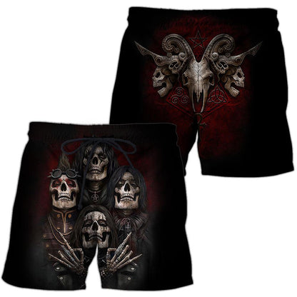 Skull Boy Band Hoodie For Men And Women NTN04032105