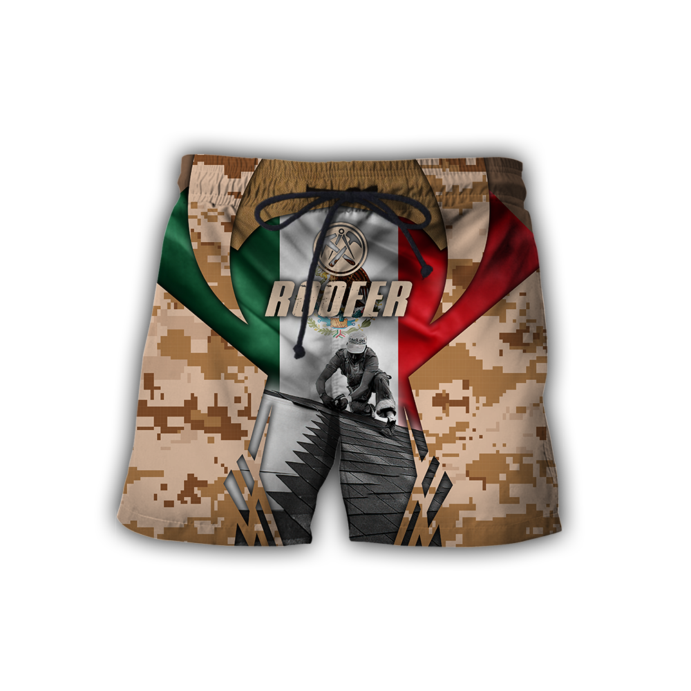 Premium 3D Printed Unisex Mexican Roofer Shirts MEI