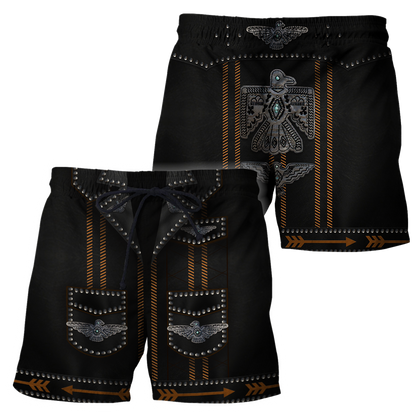 Native Cowboy Jacket No13 Cosplay 3D Over Printed Unisex Deluxe Hoodie ML