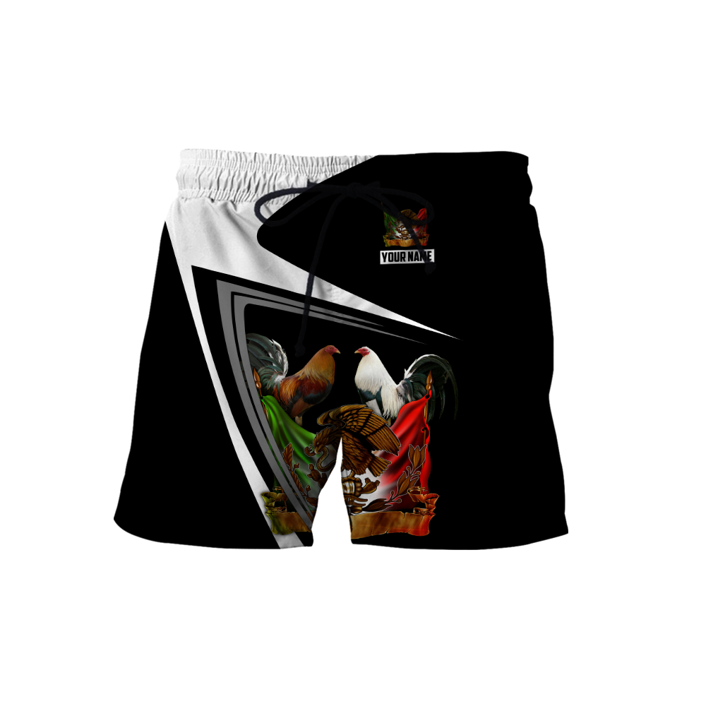 Personalized Name Rooster Mexico 3D All Over Printed Hoodie