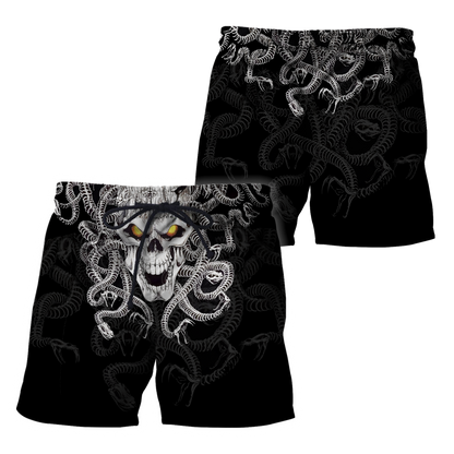 Customize Name Snake Skull Hoodie For Men And Women SN27032101