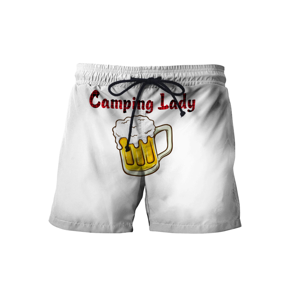 3D All Over Printed Camping  Lady Unisex Shirts SN01022103 Custom Name XT