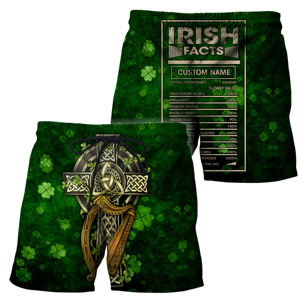 Irish Facts 3D All Over Printed Unisex Shirts PD03022101