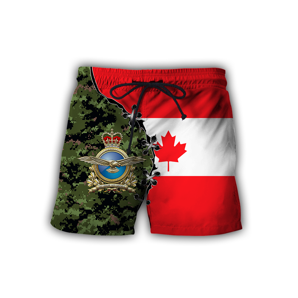 Canadian Air Force Veteran 3D All Over Printed Shirts NTN10032104