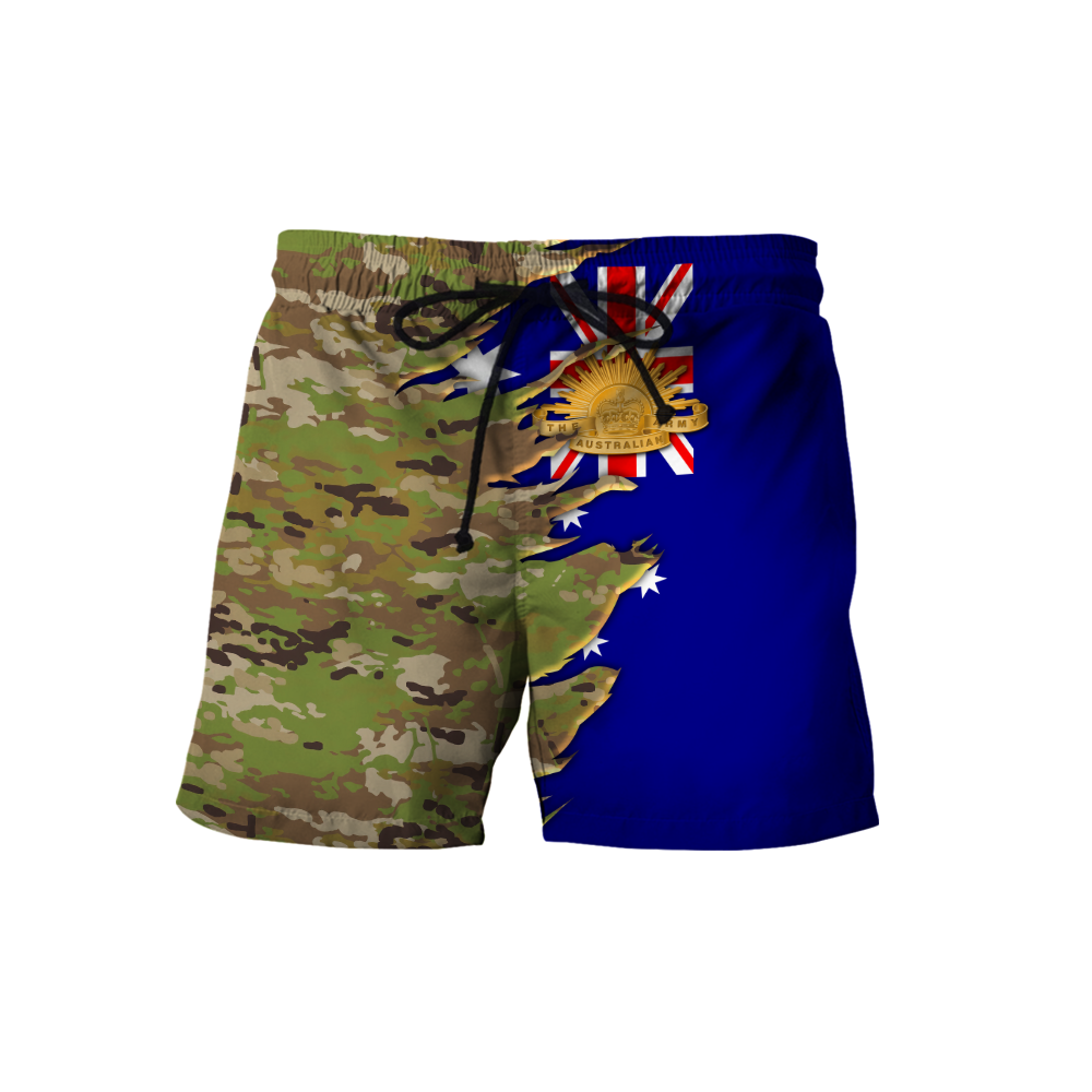 Australian Veteran - Jesus 3D All Over Printed Shirts MH10032107