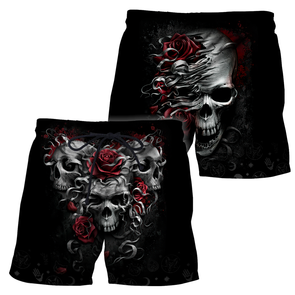Heart Of Roses Skull Hoodie For Men And Women TNA13032107