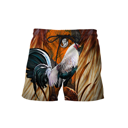 Premium Rooster 3D Printed Unisex Shirts