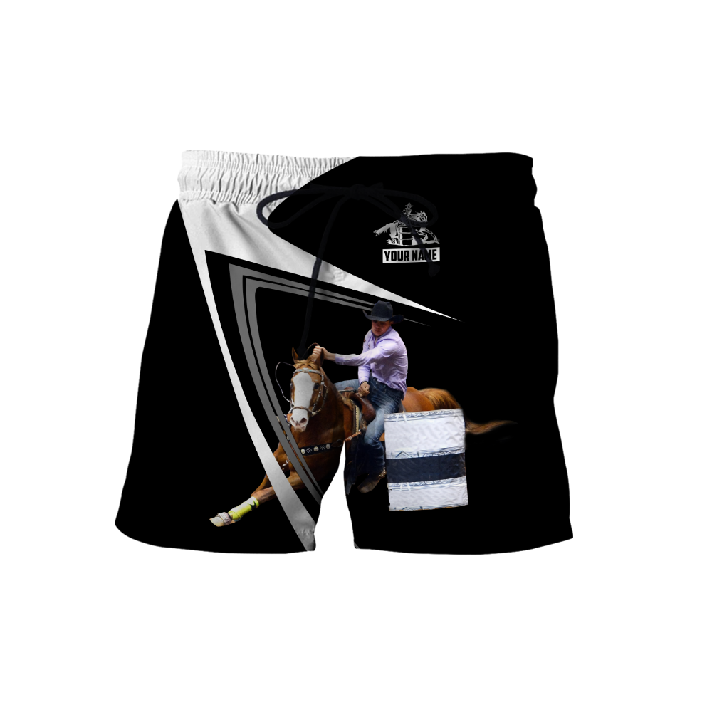 Personalized Name Rodeo 3D All Over Printed Unisex Shirts Barrel Racing