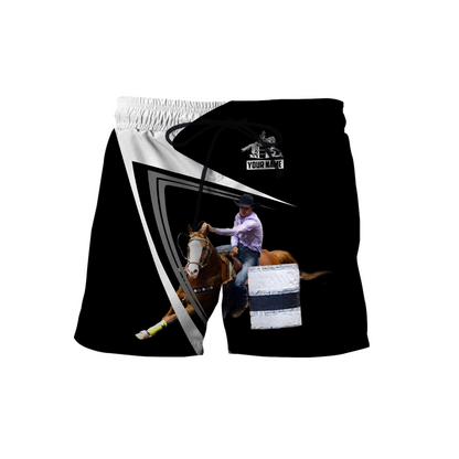 Personalized Name Rodeo 3D All Over Printed Unisex Shirts Barrel Racing