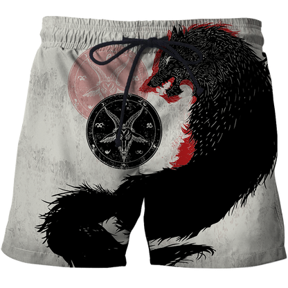 Satanic Wolf Hoodie For Men And Women JJ05022102