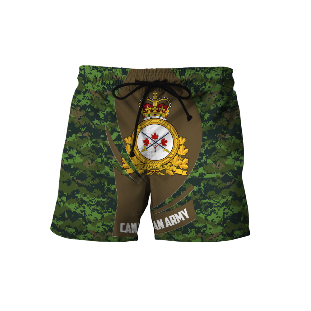 Personalized Name XT Canadian Army Pullover 3D All Over Printed Shirts DA11032106