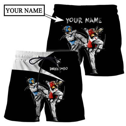 Customize Name Taekwondo Hoodie For Men And Women DD26032106