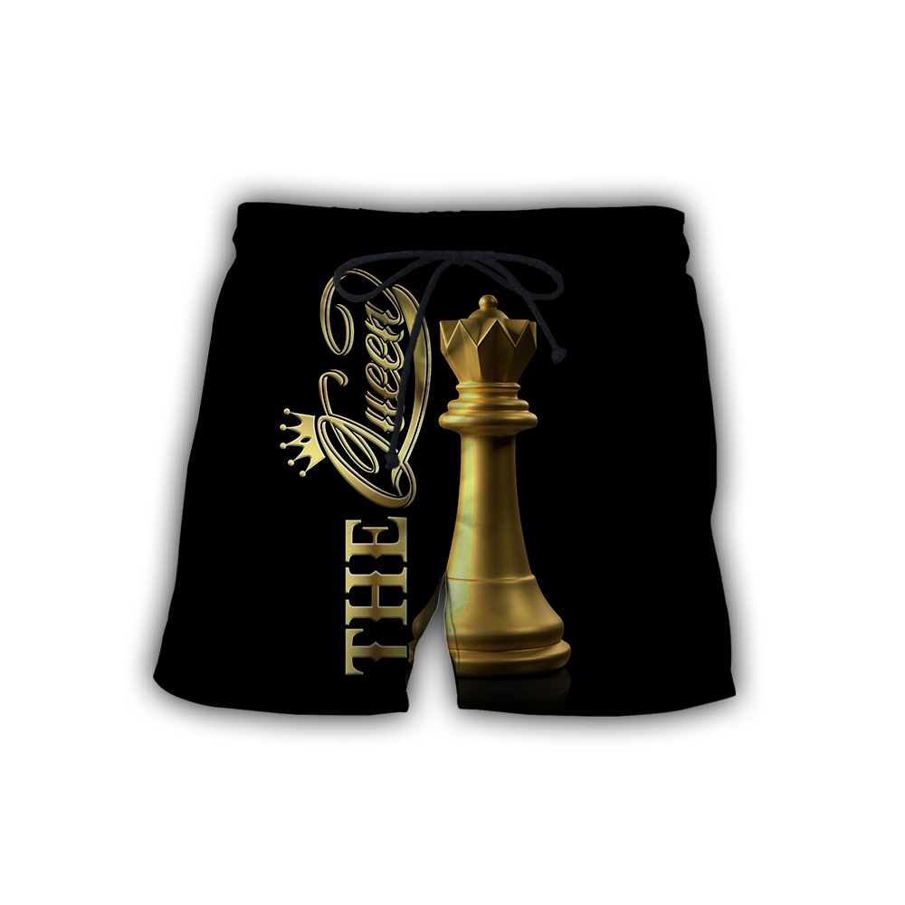 3D All Over Printed Chess Lovers- Queen Unisex Shirts  NTN17022101 Custom Name XT