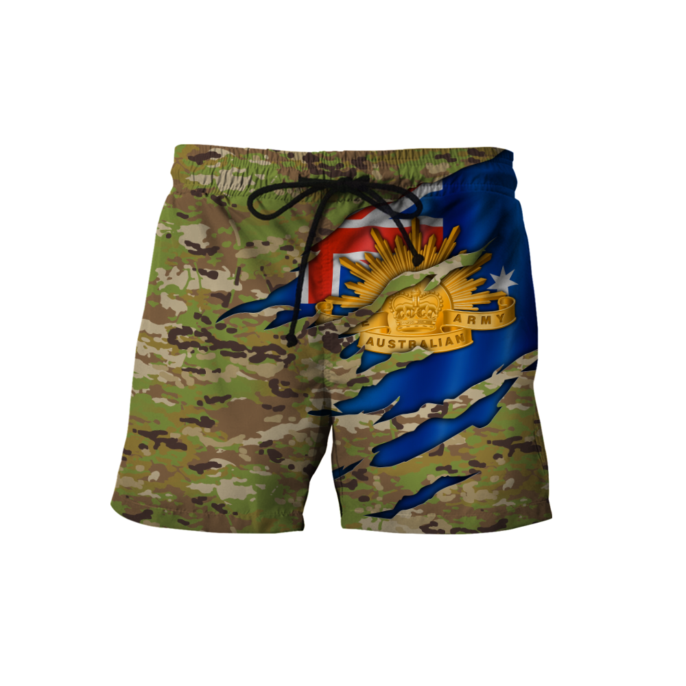 Australian Veteran 3D All Over Printed Shirts PD10032104