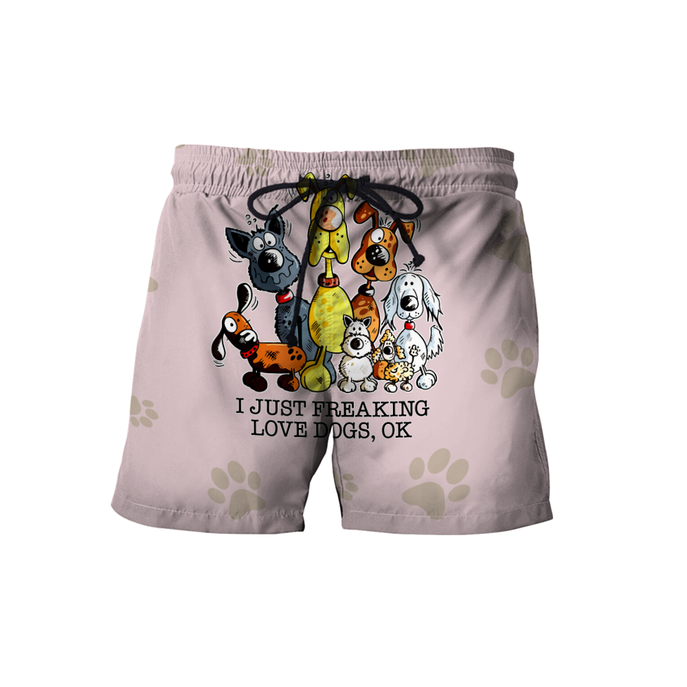 3D All Over Printed Dog Make Me Happy Unisex Shirts XT