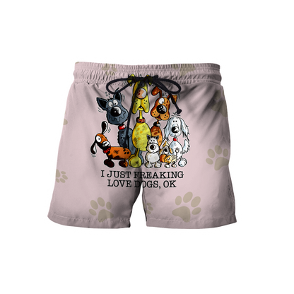 3D All Over Printed Dog Make Me Happy Unisex Shirts XT