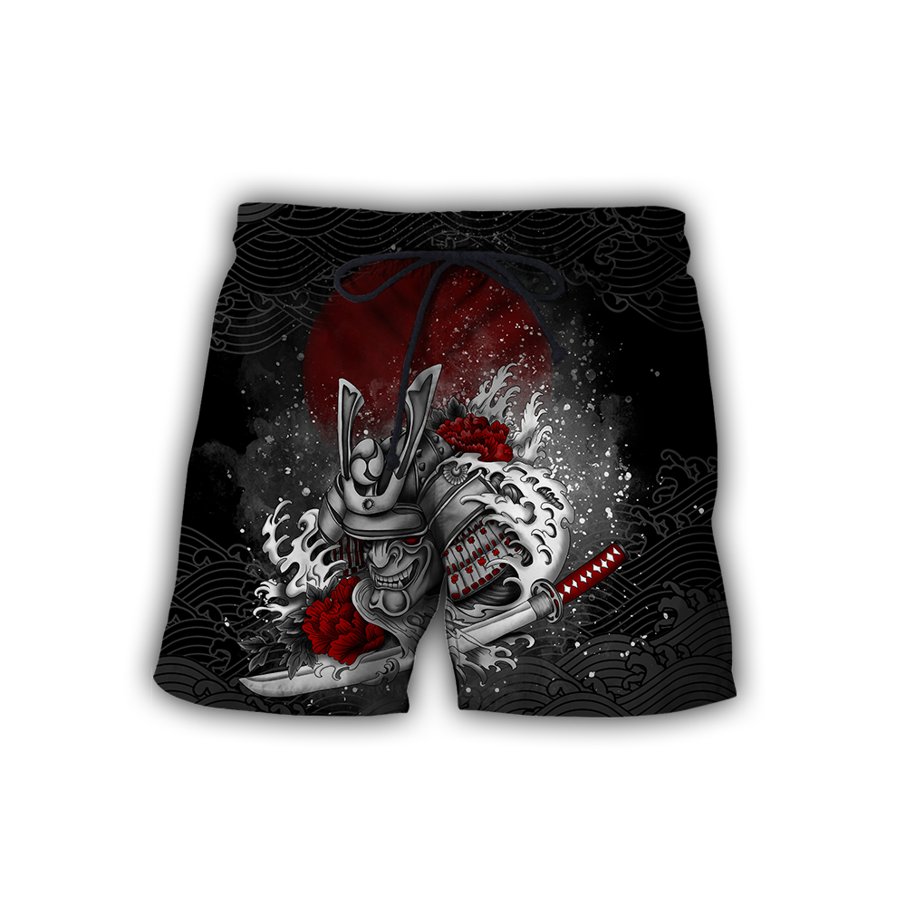 Premium 3D Printed Samurai Flower Shirts MEI