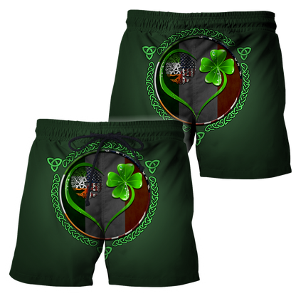 Premium Irish Saint Patrick's Day 3D Printed Unisex Shirts TN