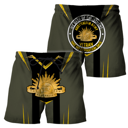 My Oath Of Enlistment Australian Army 3D Printed Unisex Shirts TN