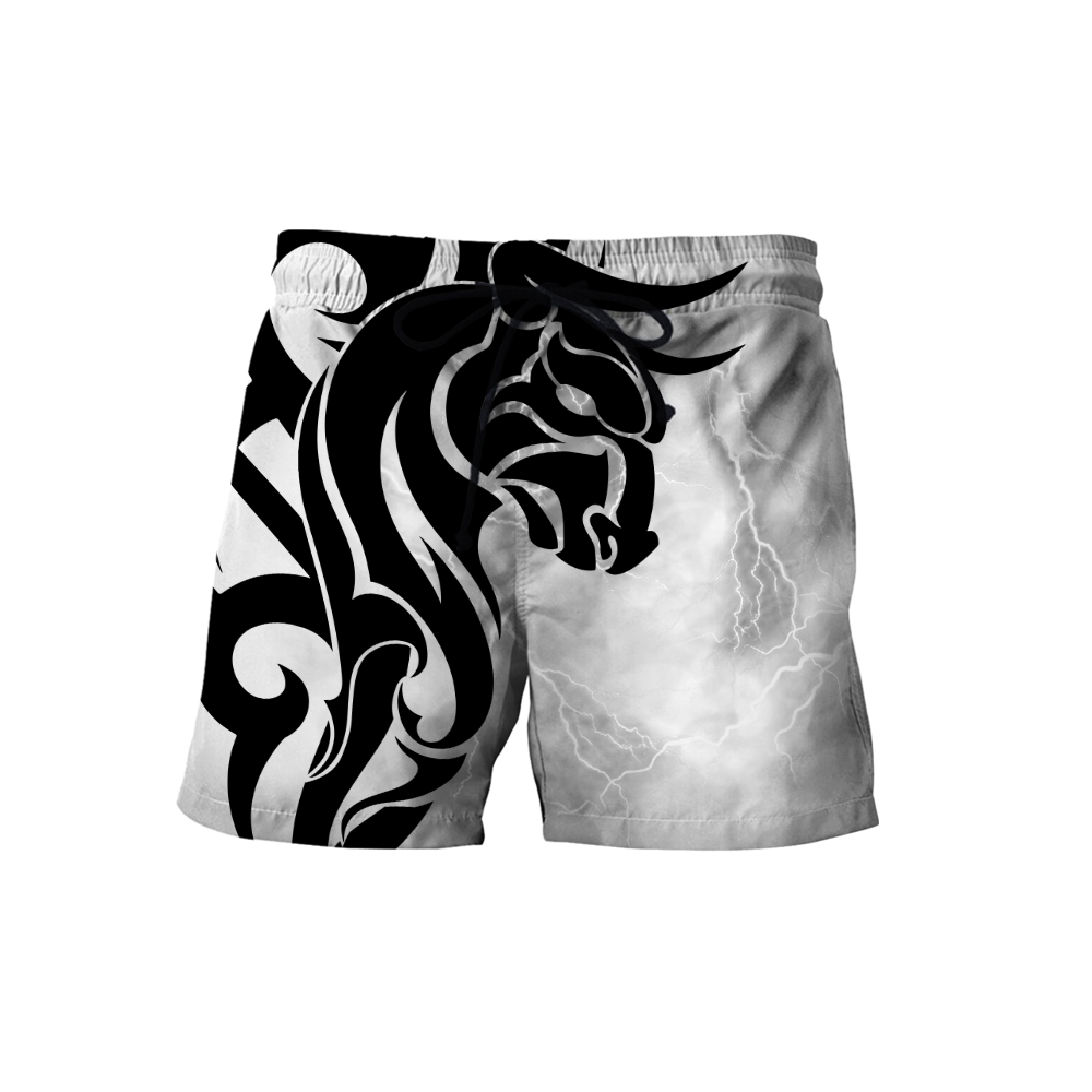 Premium Tribal Tattoo Bulls 3D Printed Unisex Shirts