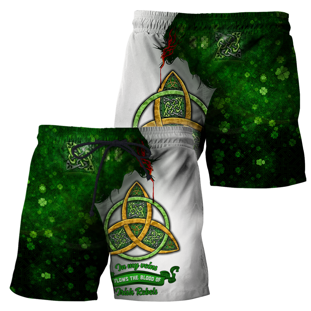 Premium Unisex Hoodie Custom Nam Irish St.Patrick Jesus Irish Rebel In My Vain ML