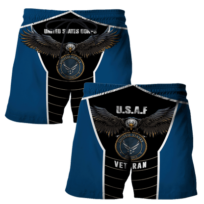 U.S Airforce veteran Eagle Pride design 3d print shirts VP21012101