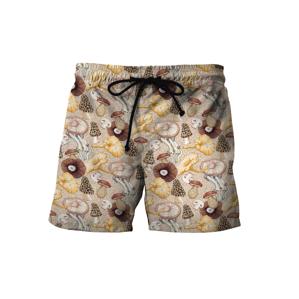 Edible mushroom Pattern 3d print shirts