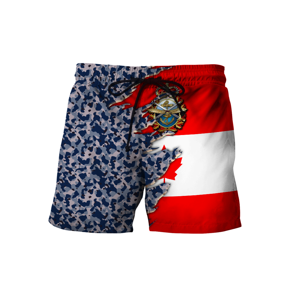Canadian Navy Veteran  3D All Over Printed Shirts  MH10032106