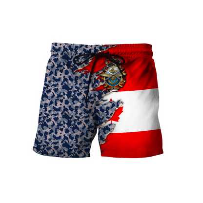 Canadian Navy Veteran  3D All Over Printed Shirts  MH10032106